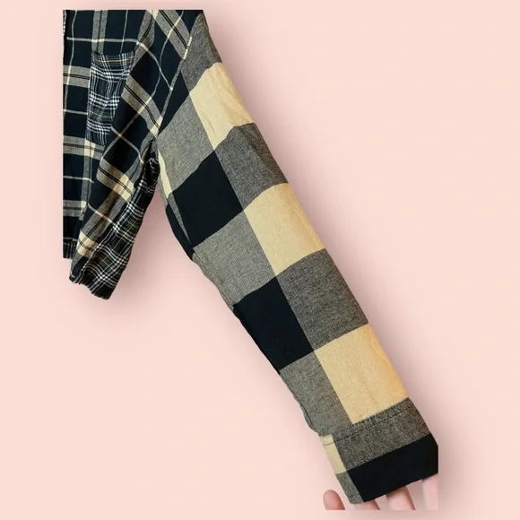 Forever 21 Reworked Plaid Top - Picture 5 of 8